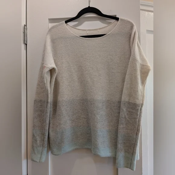 Vince Gradient 100% Cashmere Pullover,M - Picture 1 of 8